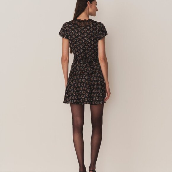 Doen Ivy Dress in Delphinium Floral - Picture 2 of 7